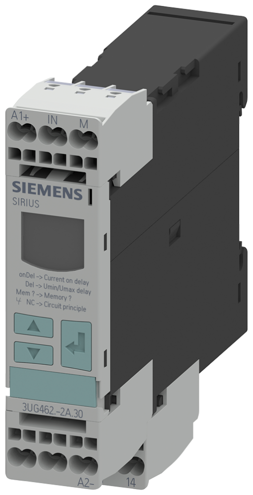 Digital monitoring relay current monitoring 225 mm von 01 to 10 A ACDC