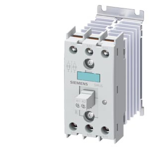 Solidstate contactor 3RF2 3ph AC51 10 A 48600 V230 V AC 2phase controlled