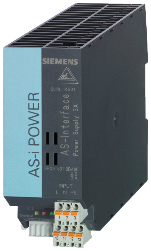 ASi Power 3 A 24 V DC IP20 ASi power supply unit in 24 V DC out ASInt