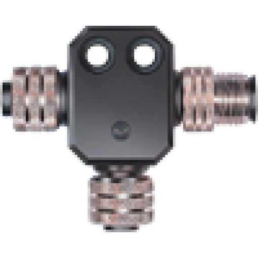 ASi accessory IP68 T distributor ASi24 V DC for M12 round cable 1xM12 conn