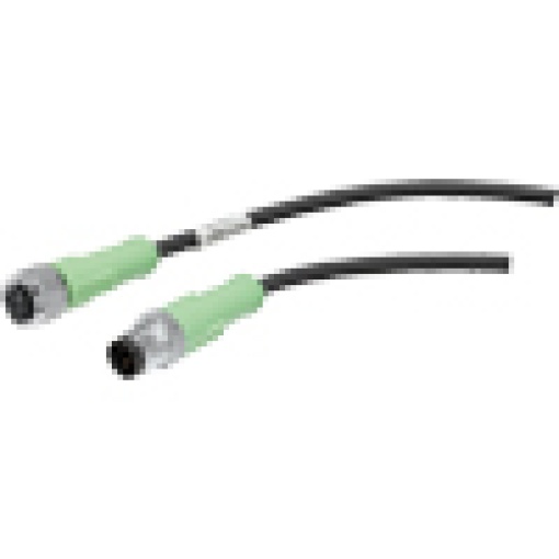MOBY connecting cable for wide range power supplies PUR 2xM12 24VDC 5 m