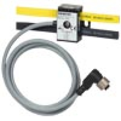 ASi M12 branch ASi and UAUX 1 m cable with M12 angle plug IP 676869K