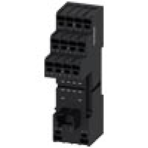 Plugin base for PT relay 4 changeover contacts plugin terminal push in