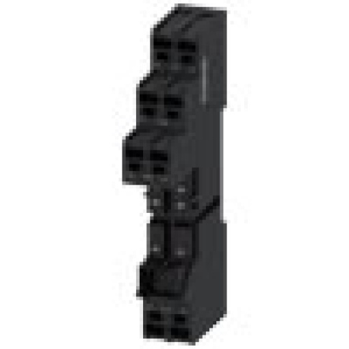 Plugin base for mounting safe separation plugin terminal push in