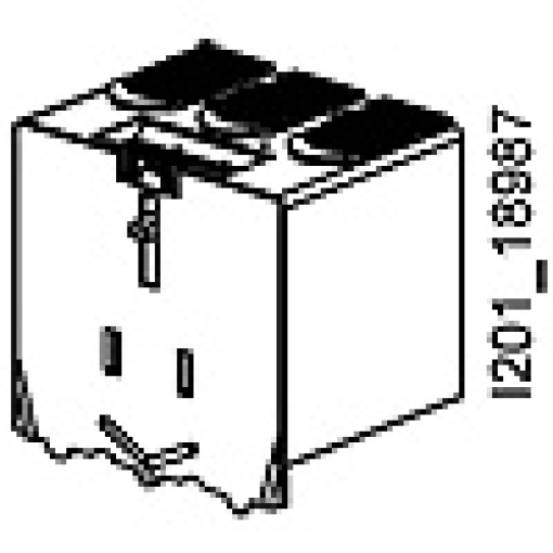 Accessory for VL150XULVL250UL CG frame  FG frame terminal cover IP30