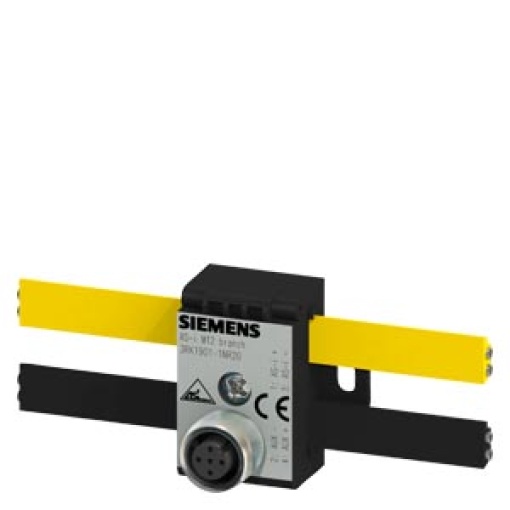 ASi M12 branch ASi and UAUX M12 socket IP676869K max 4 A