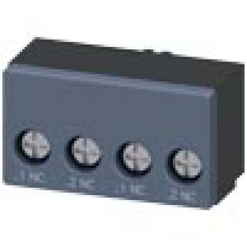 Auxiliary switch 2 NC contacts Connection control circuit screw terminal