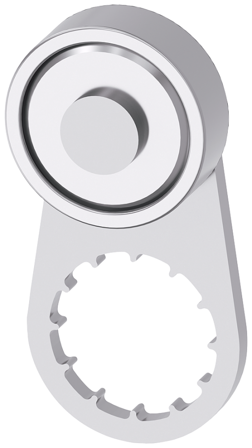 Twist lever 3SE52 metal lever 21 mm long ball bearing roller 19 mm