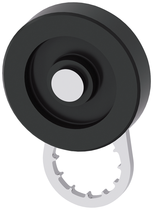 Twist lever 3SE52 metal lever 21 mm long plastic roller 30 mm