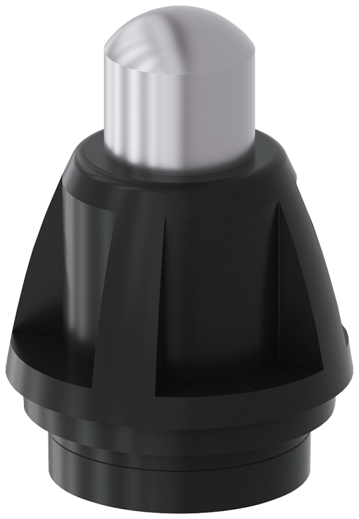Actuator head for position switch 3SE5152 rounded plunger with overtravel off