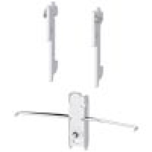 Assembly kit for conversion to DIN rail mounting for size NH00
