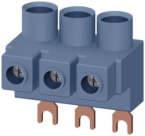 3phase feedin terminal for 3phase busbars