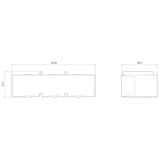 Terminal cover for busbar connections
