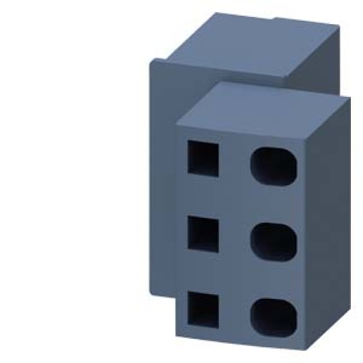 Terminal block 6 mm2 for current outfeed