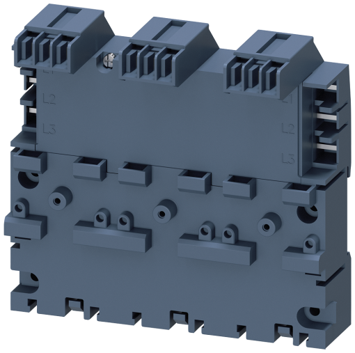 3ph busbar incl extension connector for 3 circuit breakers S00 and S0