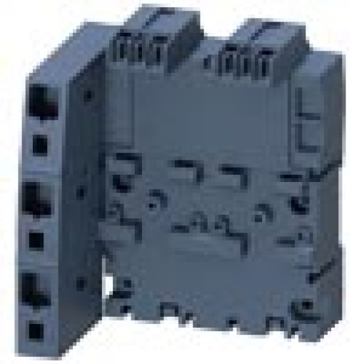 3ph busbar with infeed left for 2 circuit breakers S00 and S0