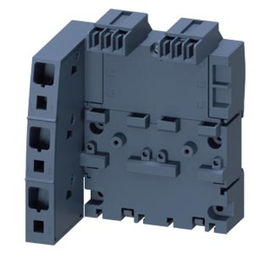 3ph busbar with infeed left for 2 circuit breakers S00 and S0