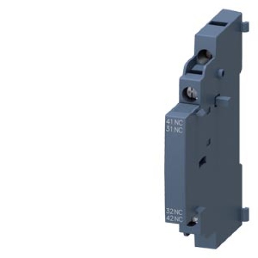 Auxiliary switch attachable on the side 2 NC for circuit breaker S00S0