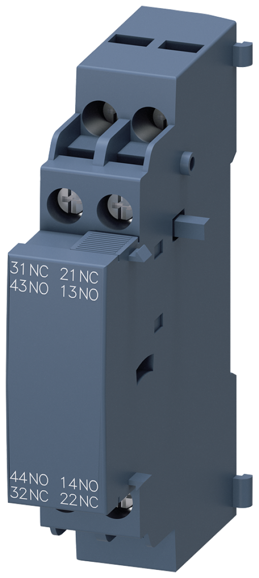 Auxiliary switch attachable on the side 2 NO  2 NC for circuit breaker S00S0