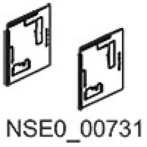 Accessory for VL1250 VL1600 phase barrier consisting of 2 barriers