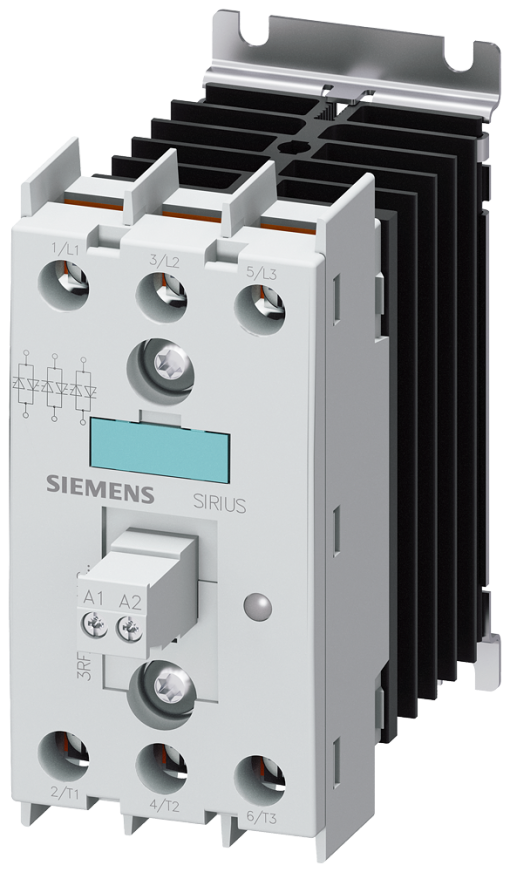 Solidstate contactor 3RF2 3ph AC51 10 A 48600 V110 V AC 3phase controlled