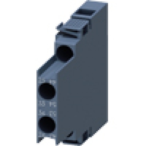 Auxiliary switch lateral 2 NO current paths 1 NO 1 NO for motor contactor