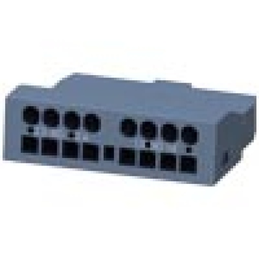 Auxiliary switch transverse 2 NO springtype terminal for circuit breaker S