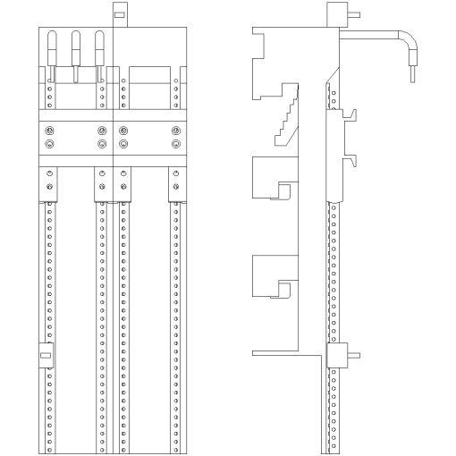 Wiring kit screw terminal complete for fuseless feeders S00
