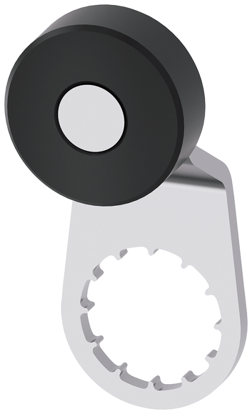 Twist lever for position switch 3SE51 stainless steel lever 27 mm 19 mm