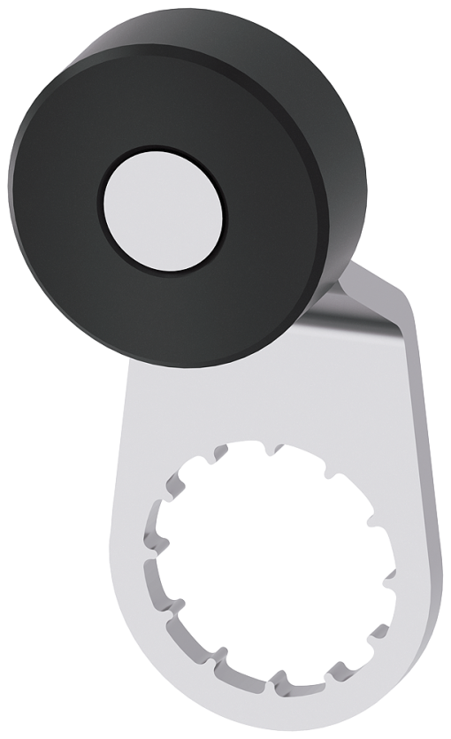 Twist lever for position switch 3SE51 metal lever 27 mm Form A 19 mm