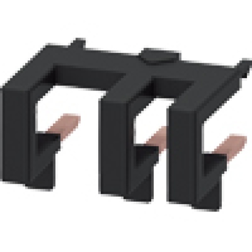 Parallel connector without connection terminal, 3-pole for 3RT202.