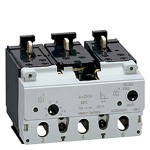 ETU VL1250 3pole line protection ETU12 LIG 3 phases3 lines IR5001250