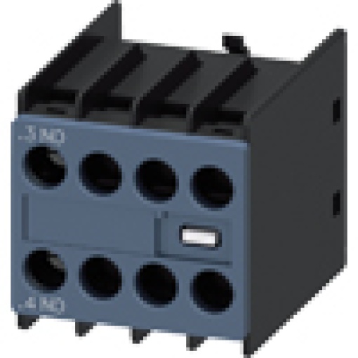 Auxiliary switch 1 NO current path 1 NO for contactor relays and motor cont