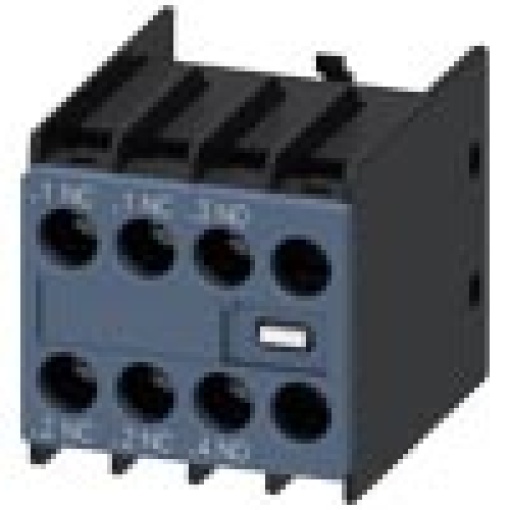 Auxiliary switch 1 NO2 NC current paths 1 NC 1 NO for contactor relaysmot