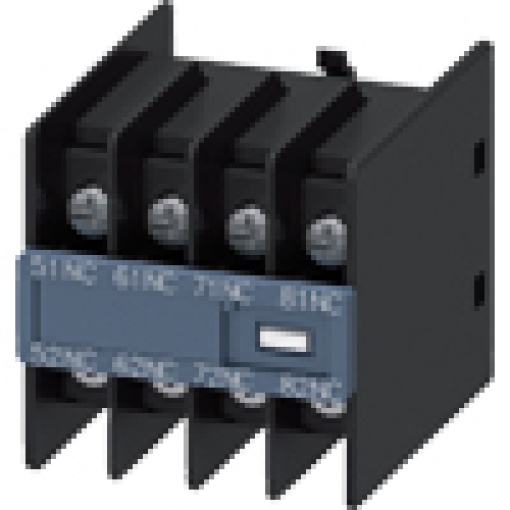 Auxiliary switch 4Ö current path 1 NC 1 NC 1 NC 1 NC for contactor rela