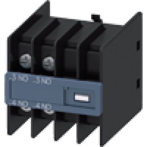 Auxiliary switch 2 NO current paths 1 NO 1 NO 3RT23434