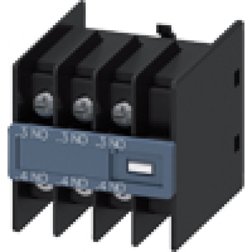 Auxiliary switch 3 NO current paths 1 NO 1 NO 1 NO 3RT2343434