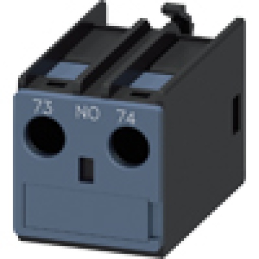 Auxiliary switch 1 NO current path 1 NO connection from above