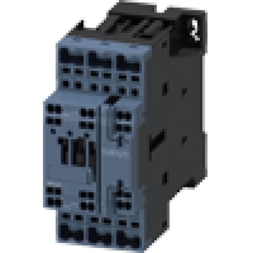 Contactor AC3e 12 A55 kW400 V 3pole 24 V DC function module optiona