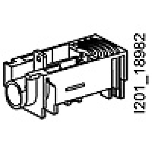 accessory for VL160 box terminals comprises 3 box terminals and terminal cove