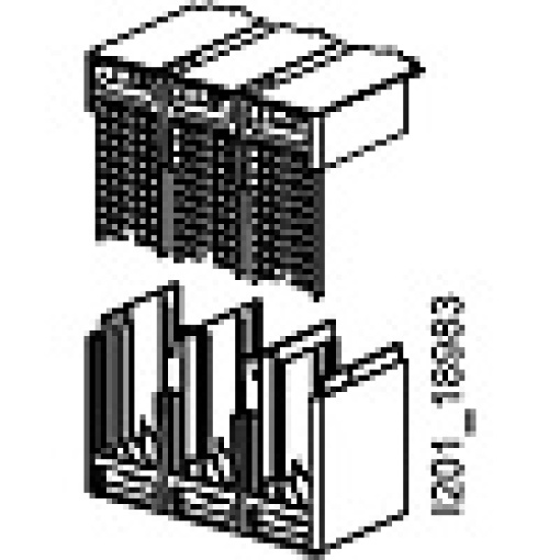Accessory for VL150XUL  VL250UL terminal cover IP30 short