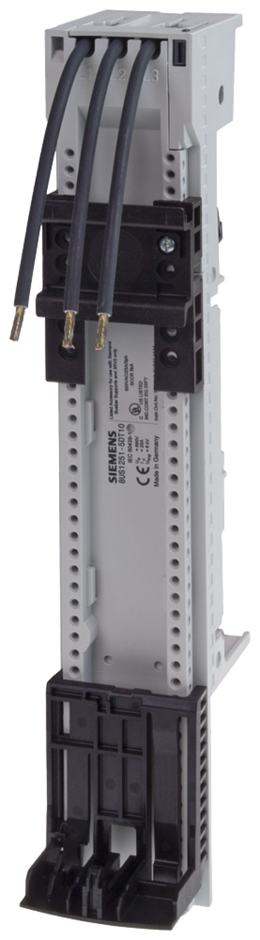 Device adapter S00 25 A for 60 mm busbar system 45x 260 mm long