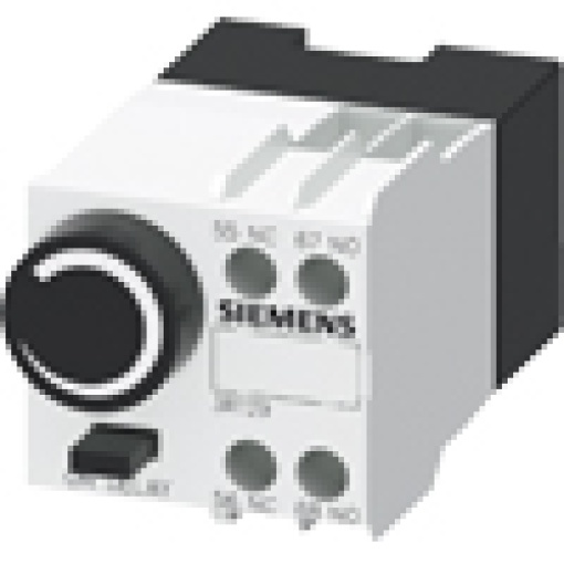 Pneumatic timing relay block OFFdelay 0130s 1 NO  1 NC for motor contacto