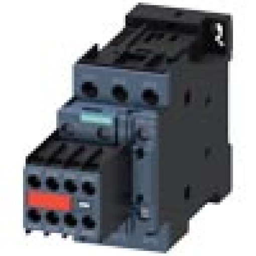 Contactor AC3e 12 A55 kW400 V 3pole 24 V DC 2 NO2 NC screw terminal