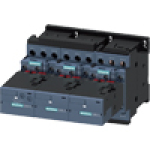 Contactor assembly for stardelta wyedelta start AC3 11 kW400 V 230 V AC