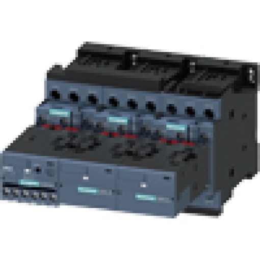 Contactor assembly for stardelta wyedelta start with ASi AC3 15185 kW