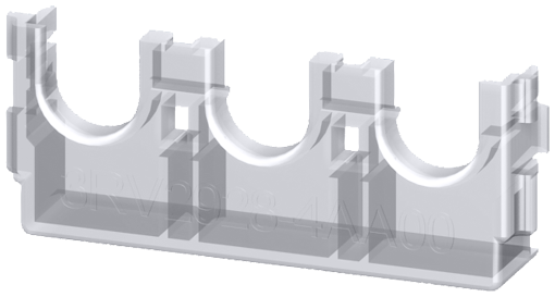 Touch protection cover for main circuit with ring cable lug connection