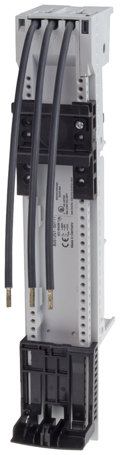Device adapter S00 25 A for 60 mm busbar system 45x 260 mm long