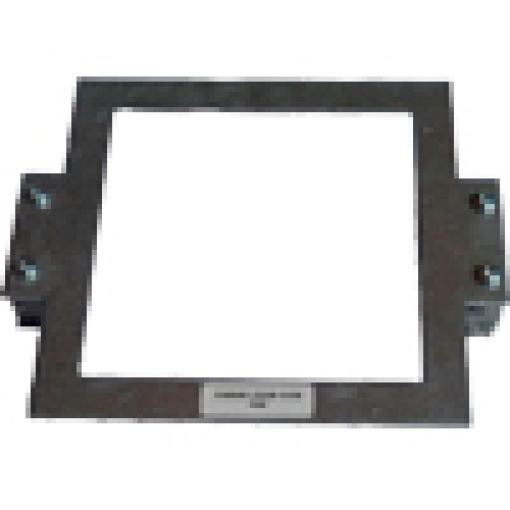 Adapter for DIN rail mounting display faces towards DIN rail for 7KM PAC