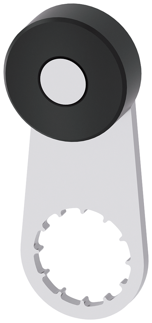 Twist lever for position switch 3SE5152 metal lever 30 mm long 19 mm